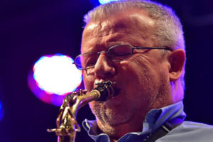El saxofonista Joan Albert, Jazzterrasman 2023